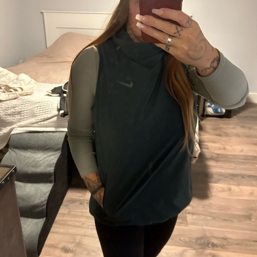Green Nike vest